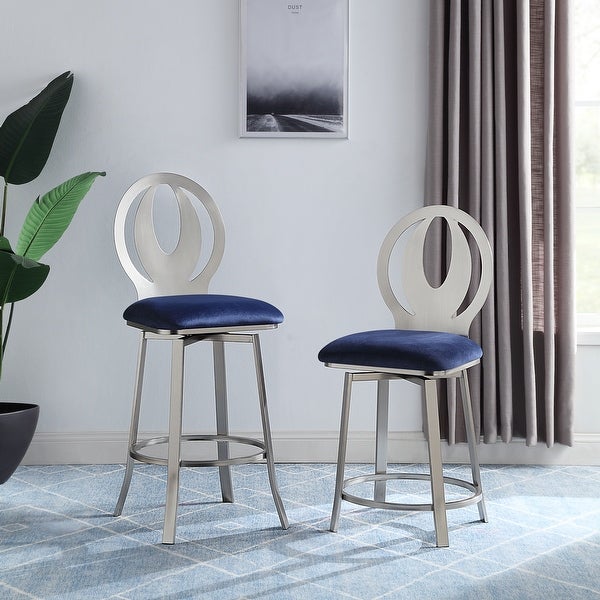 Furniture of America Thibbs Contemporary Barstools (Set of 2)