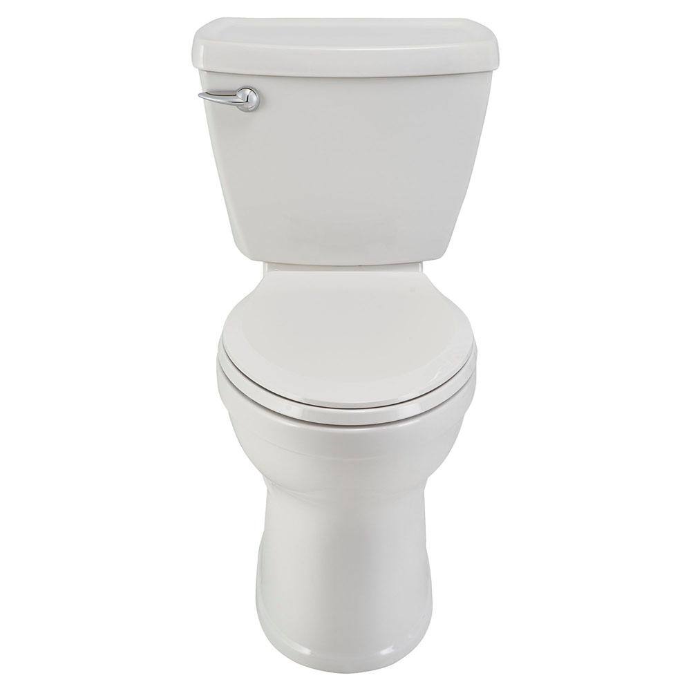 American Standard Champion 4 2-Piece 1.28 GPF Single Flush Elongated Toilet in White Seat Included 600AA001.020