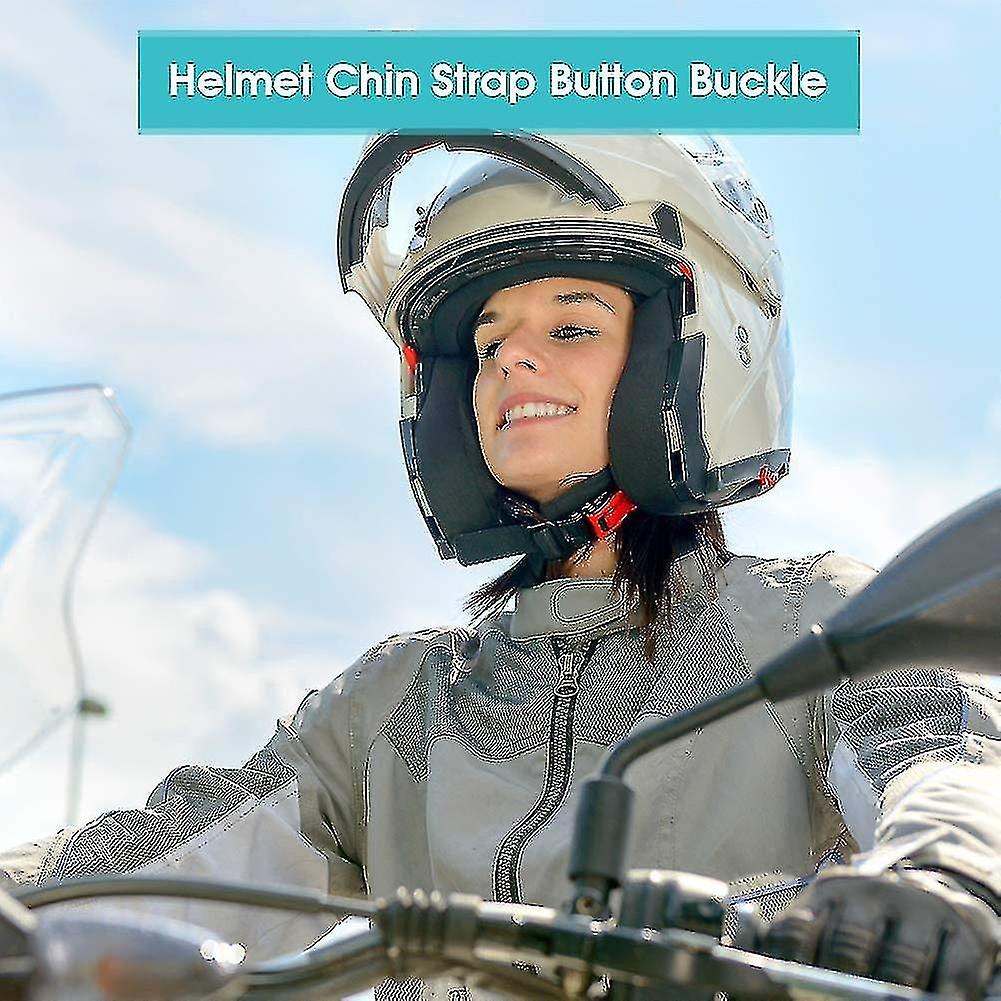 Quick Release Helmet Buckle， Helmet Strap Motorcycle Helmet Buckle Quick Release Disconnect Pull Buc