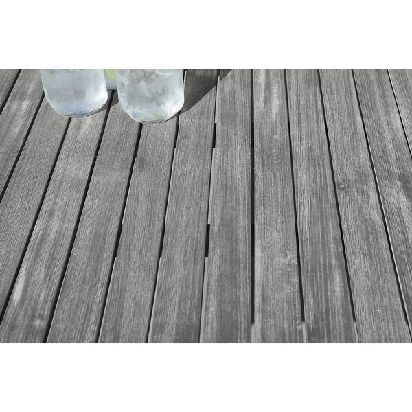 Surfside Outdoor Handscraped Hardwood Rectangular Table by Havenside Home