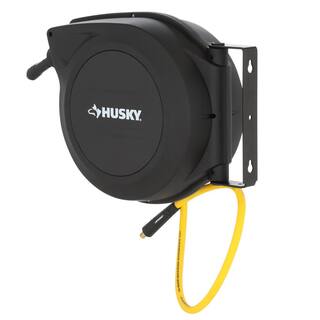 Husky 38 in. x 50 ft. Hybrid Retractable Hose Reel 588HR-RET-HOM