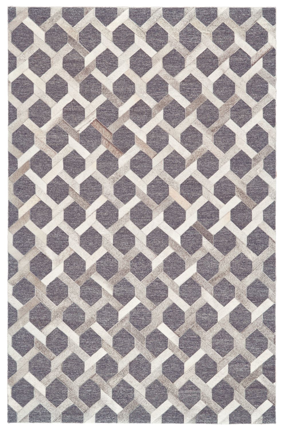 Canady Hand Woven Gray and Taupe Rug by BD Fine