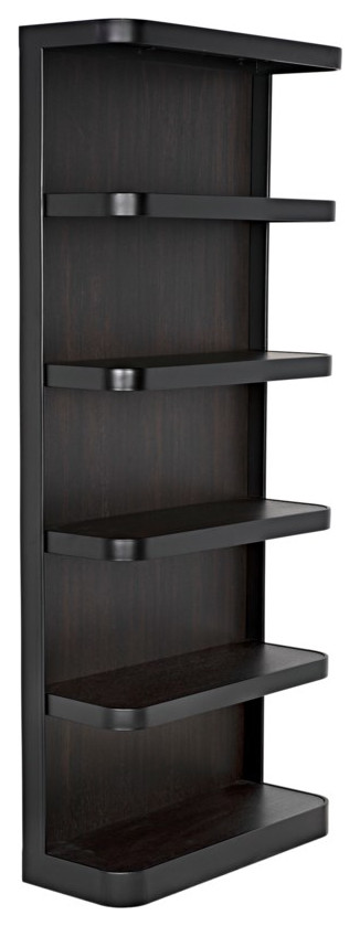 Dido Bookcase  Black Metal   Industrial   Bookcases   by HedgeApple  Houzz