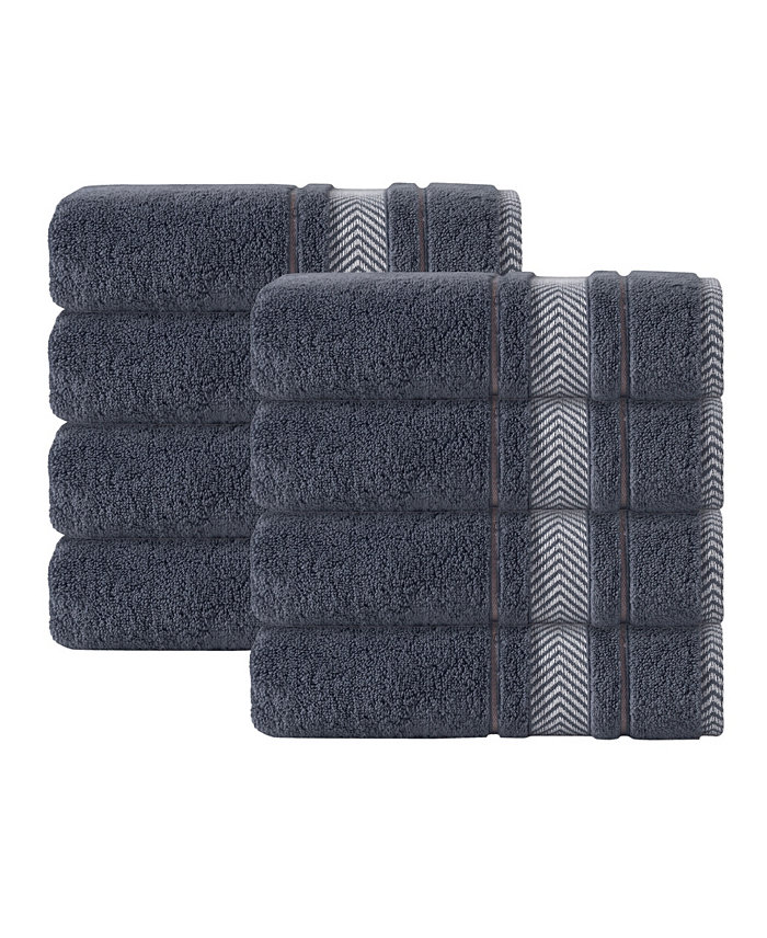 Enchante Home Enchante Home Turkish Cotton 8-Pc. Hand Towel Set