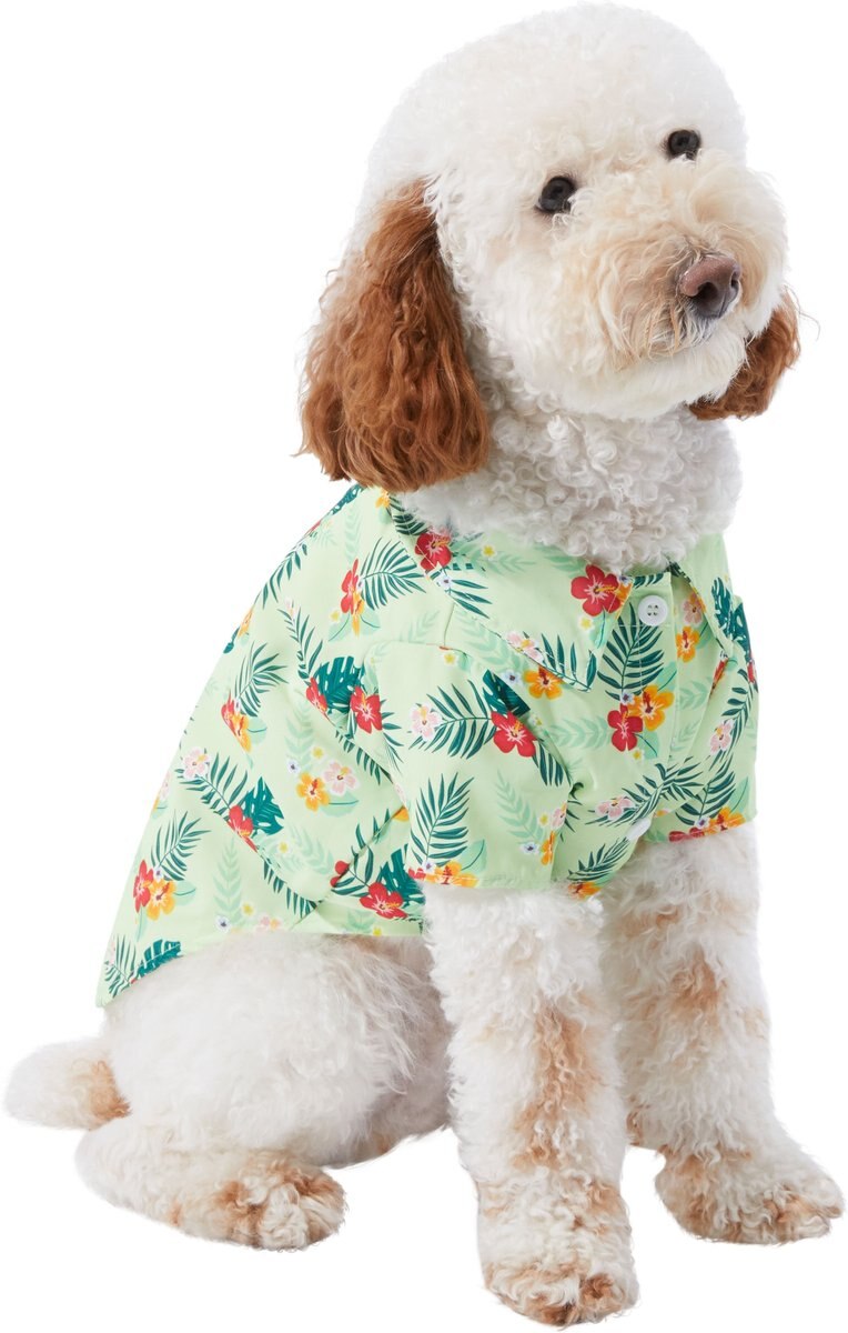 Frisco Hawaiian Floral Camp Dog and Cat Shirt