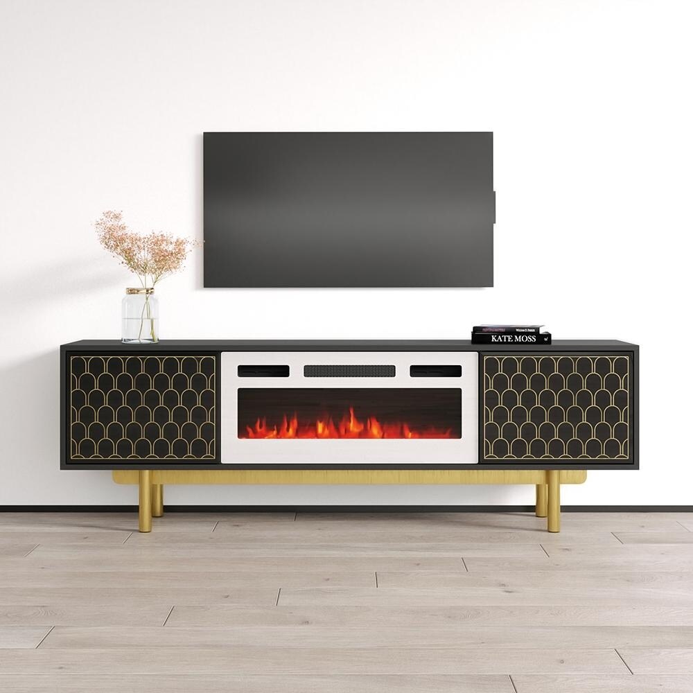 Karp WH EF Fireplace TV Stand