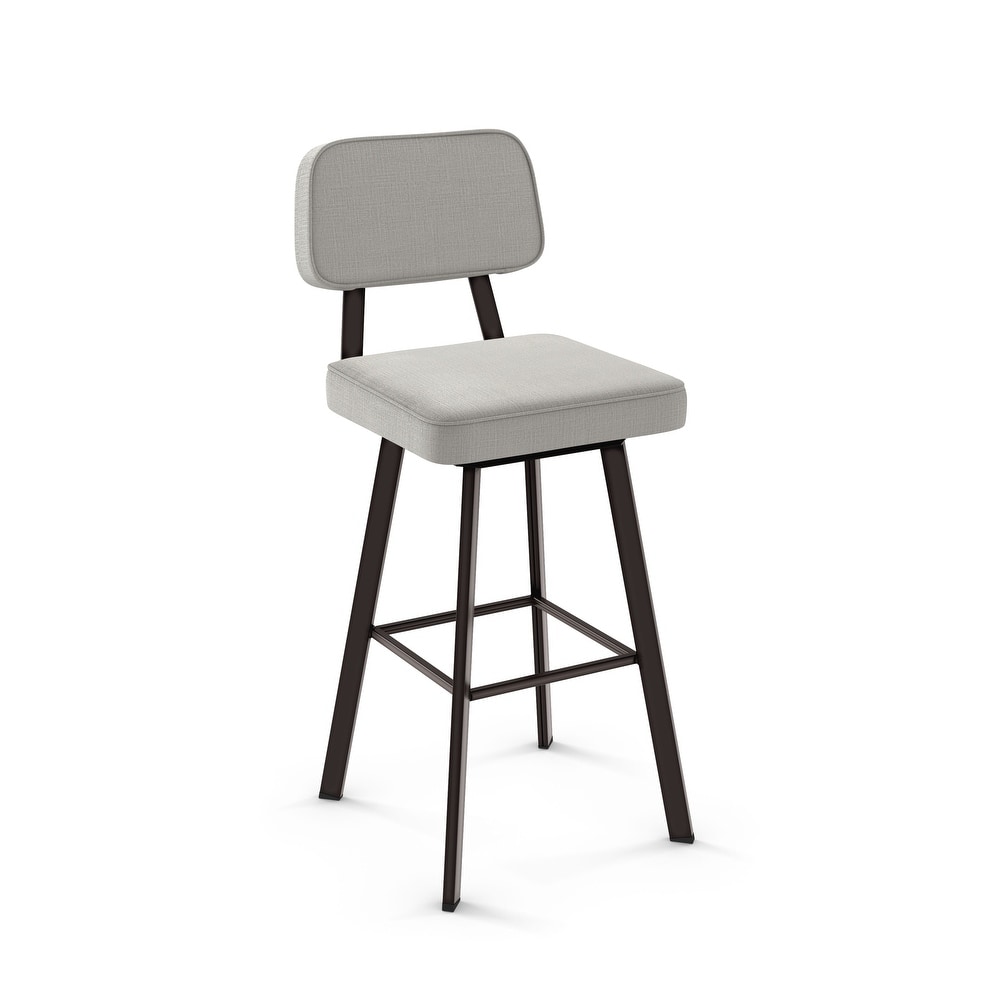 Amisco Clarkson Swivel Bar Stool