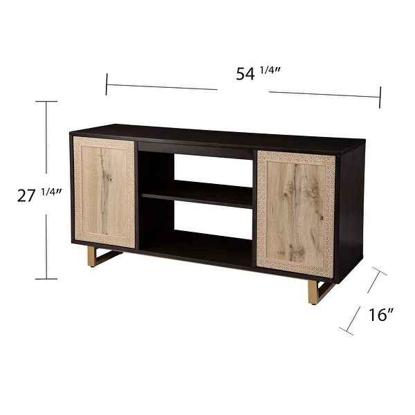 SEI Furniture Wilconia Media TV Stand w/ Storage