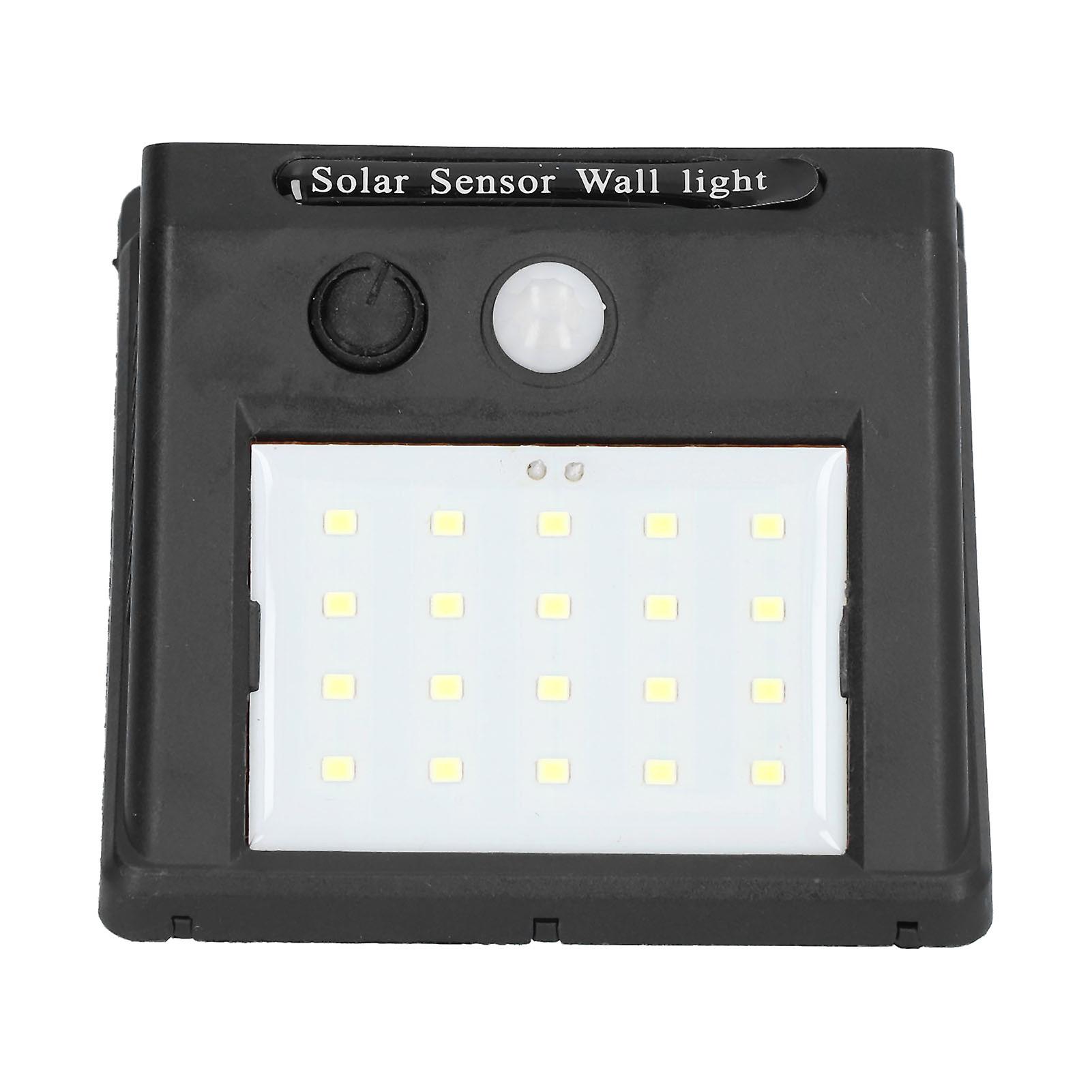 Led Solar Light Human Body Induction Wall Lamp Ambient Light For Garden Pathway Driveway