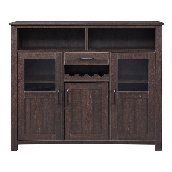 Sideboard Buffet Cabinet with Wine Rack and Drawer