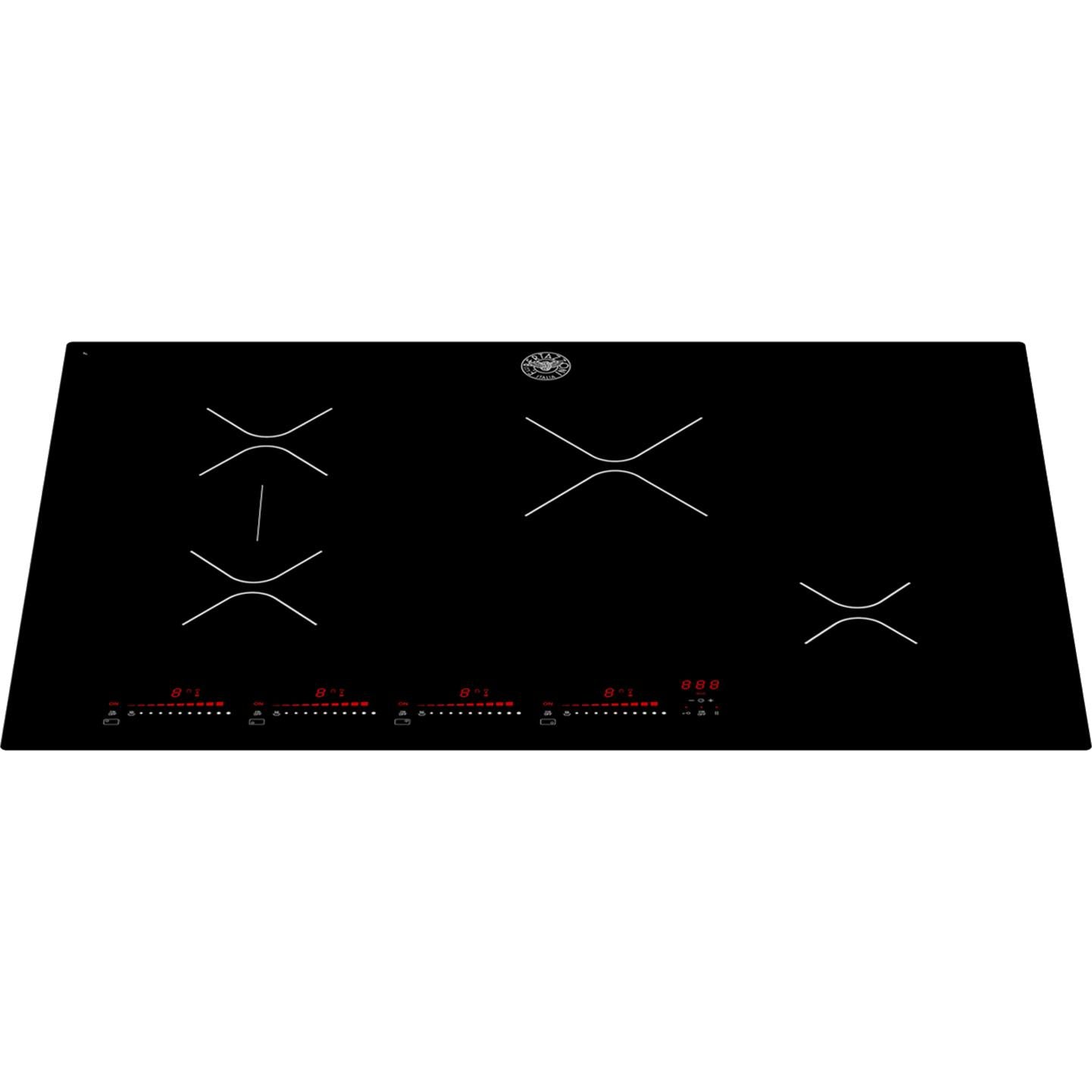 Bertazzoni 30-inch Built-In Induction Cooktop with Touch-Glass Controls P304IAE