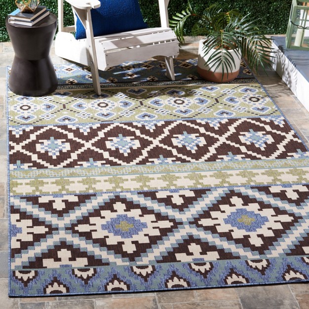 Veranda Ver097 Power Loomed Indoor outdoor Area Rug Safavieh