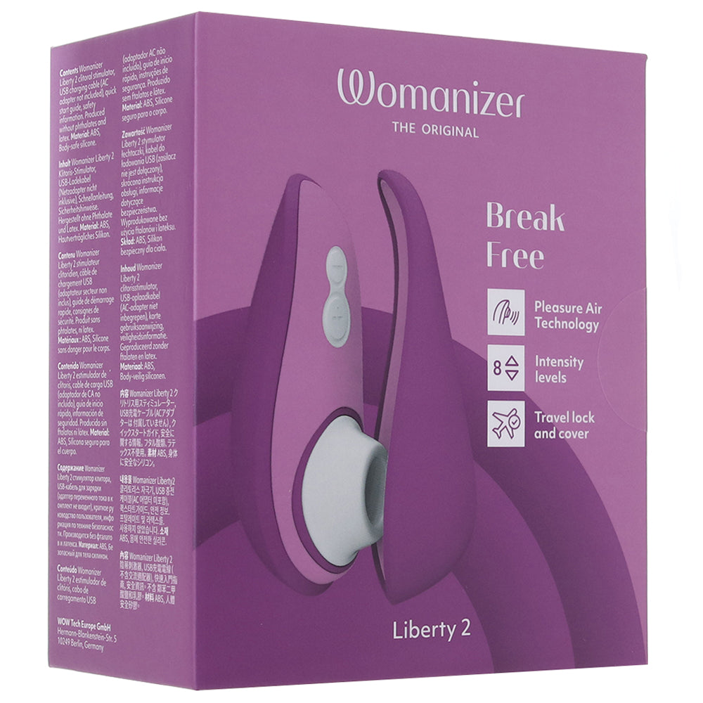 Womanizer Liberty 2 Clitoral Stimulator in Purple