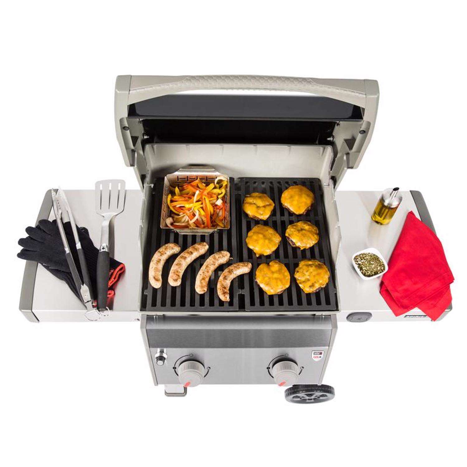 Weber Spirit II E-210 2 burner Propane Gas Grill Black