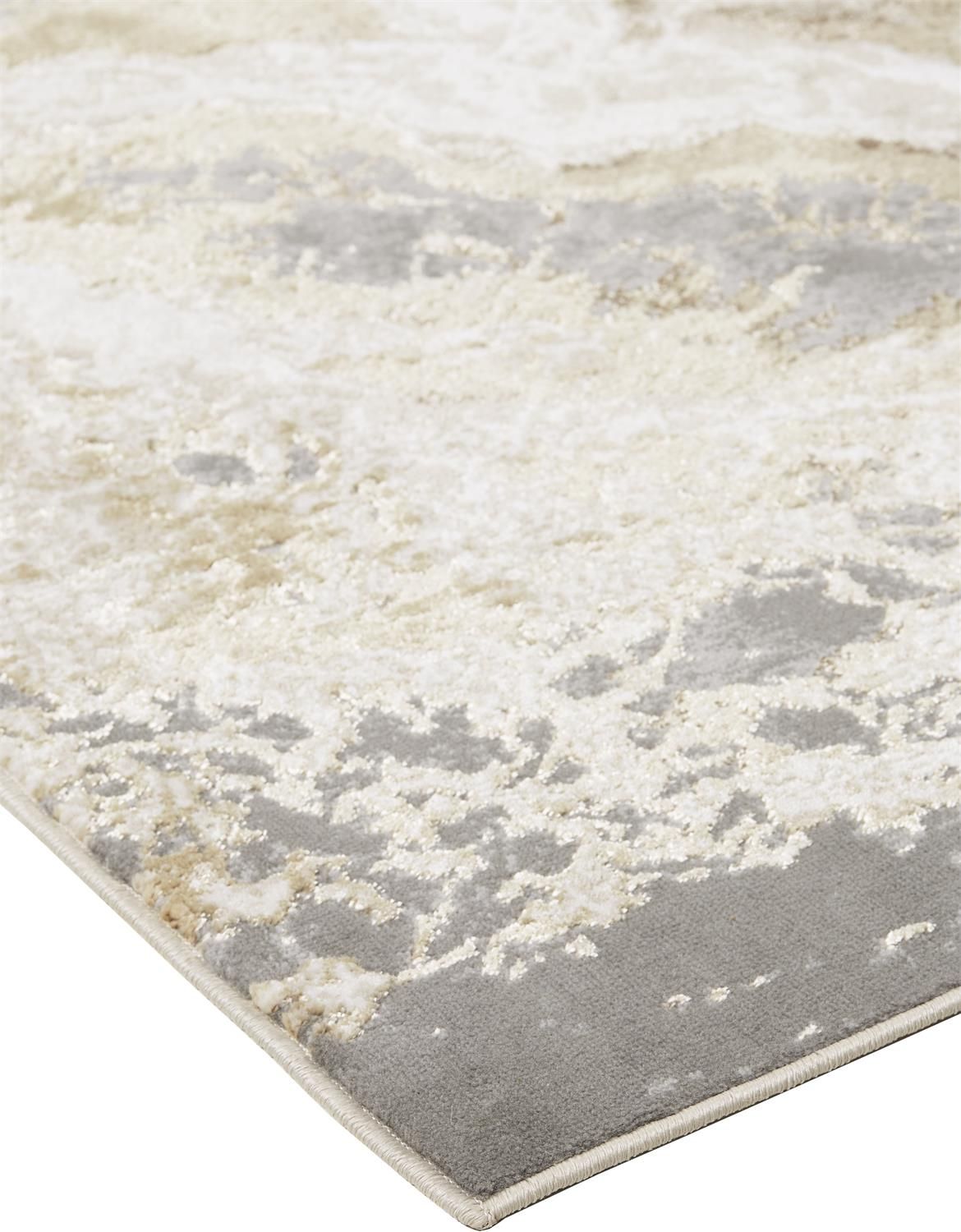 Tripoli Gray and Beige Rug by BD Fine