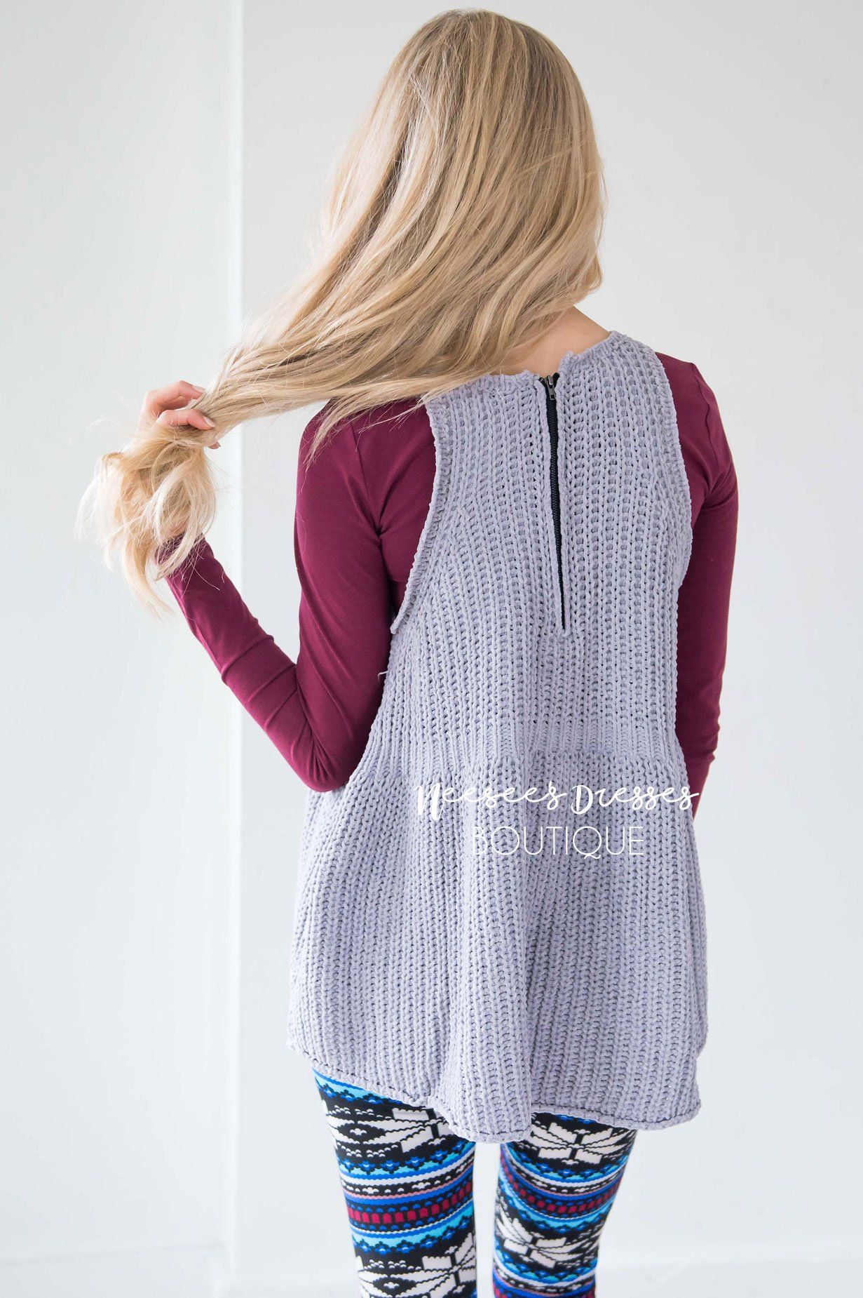 Meet Me By The Fire Knit Tunic