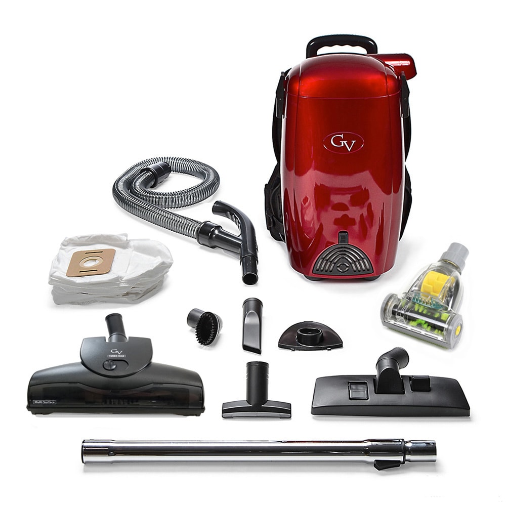 GV 8 Qt Light Powerful HEPA BackPack Vacuum