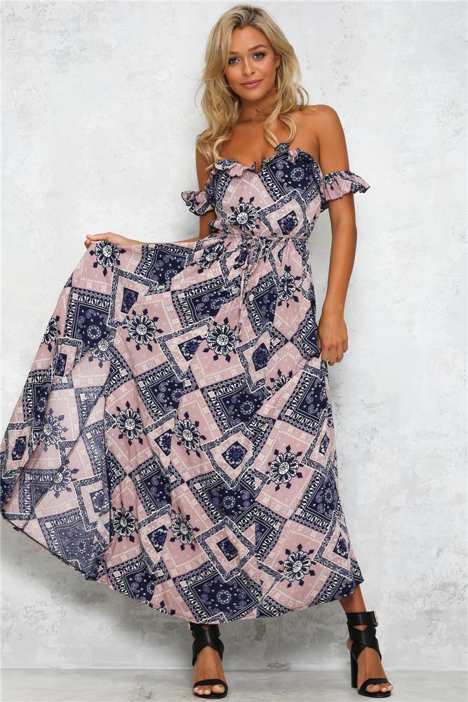 Good Times Roll Maxi Dress