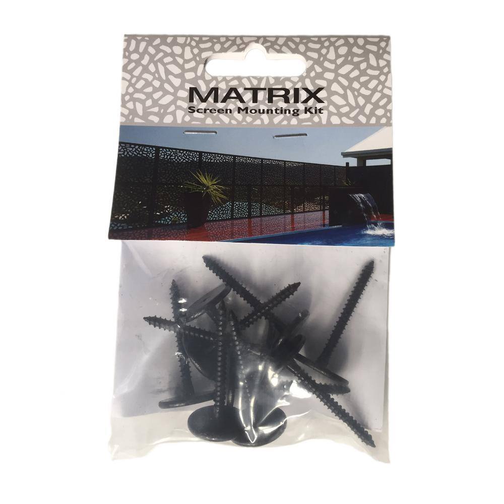 Matrix 10 Pack Mounting Screws B-SMK10-CH