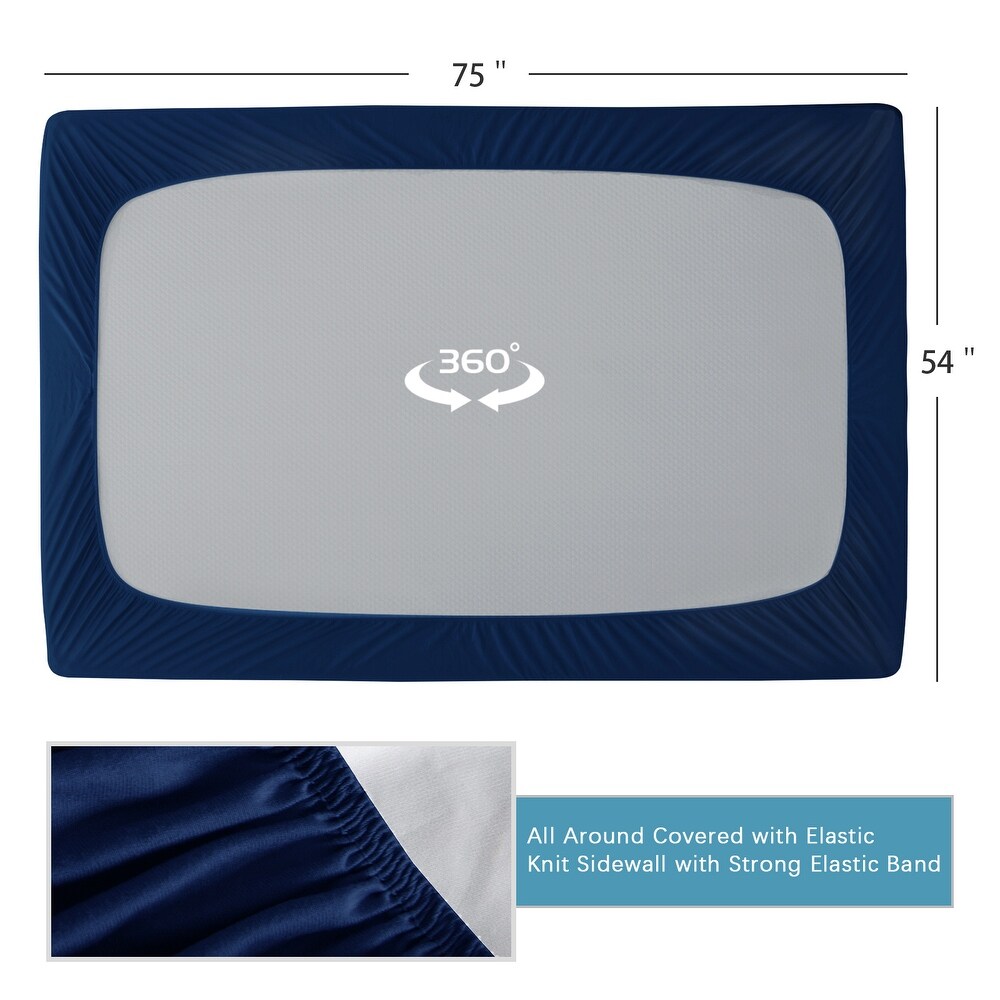2 Pack Waterproof Mattress Protector by Biloban   White
