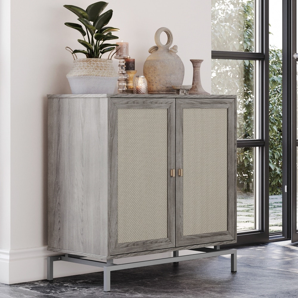 BELLEZE Liam Sideboard Buffet Cabinet with Doors