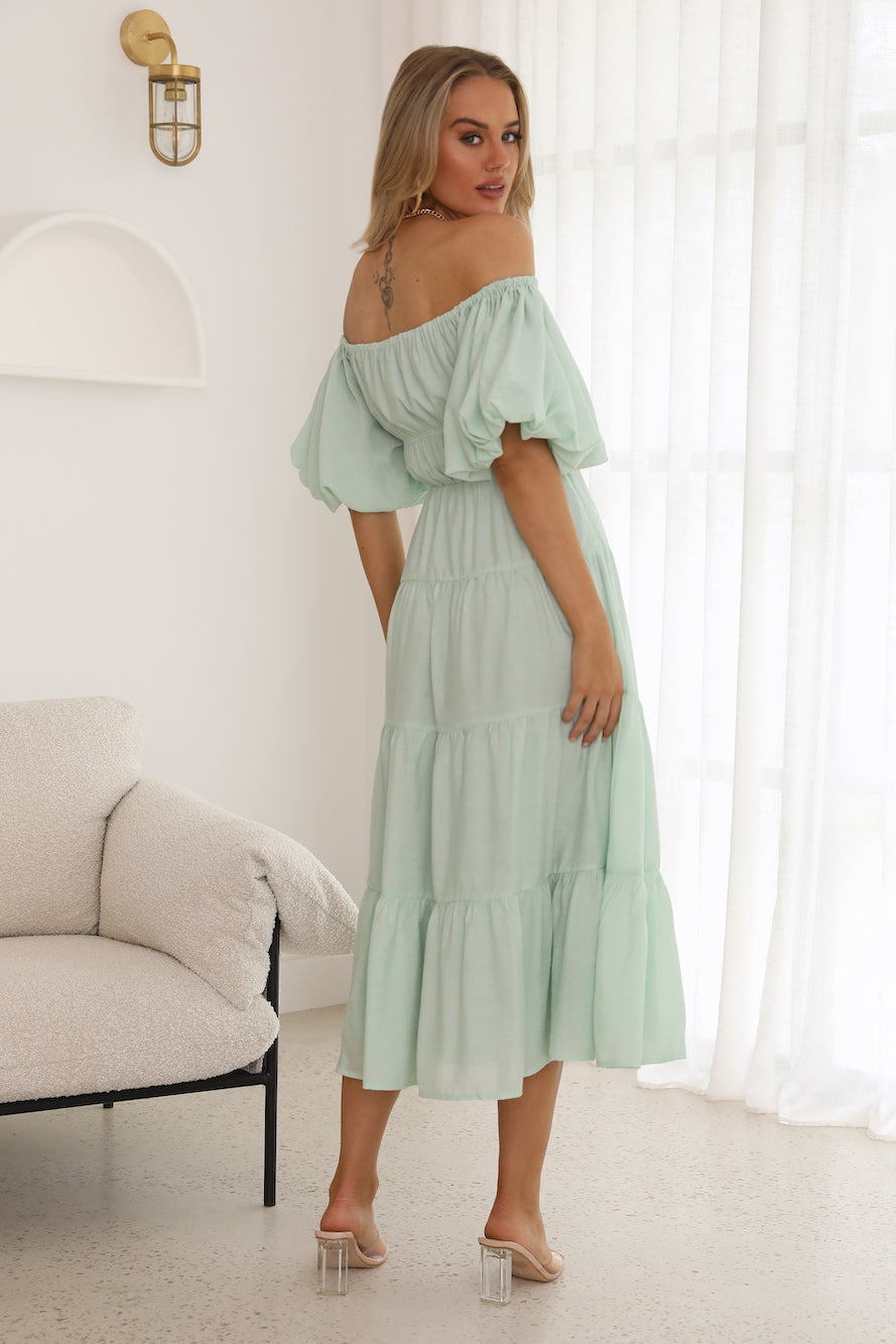 Dessert Run Maxi Dress Mint