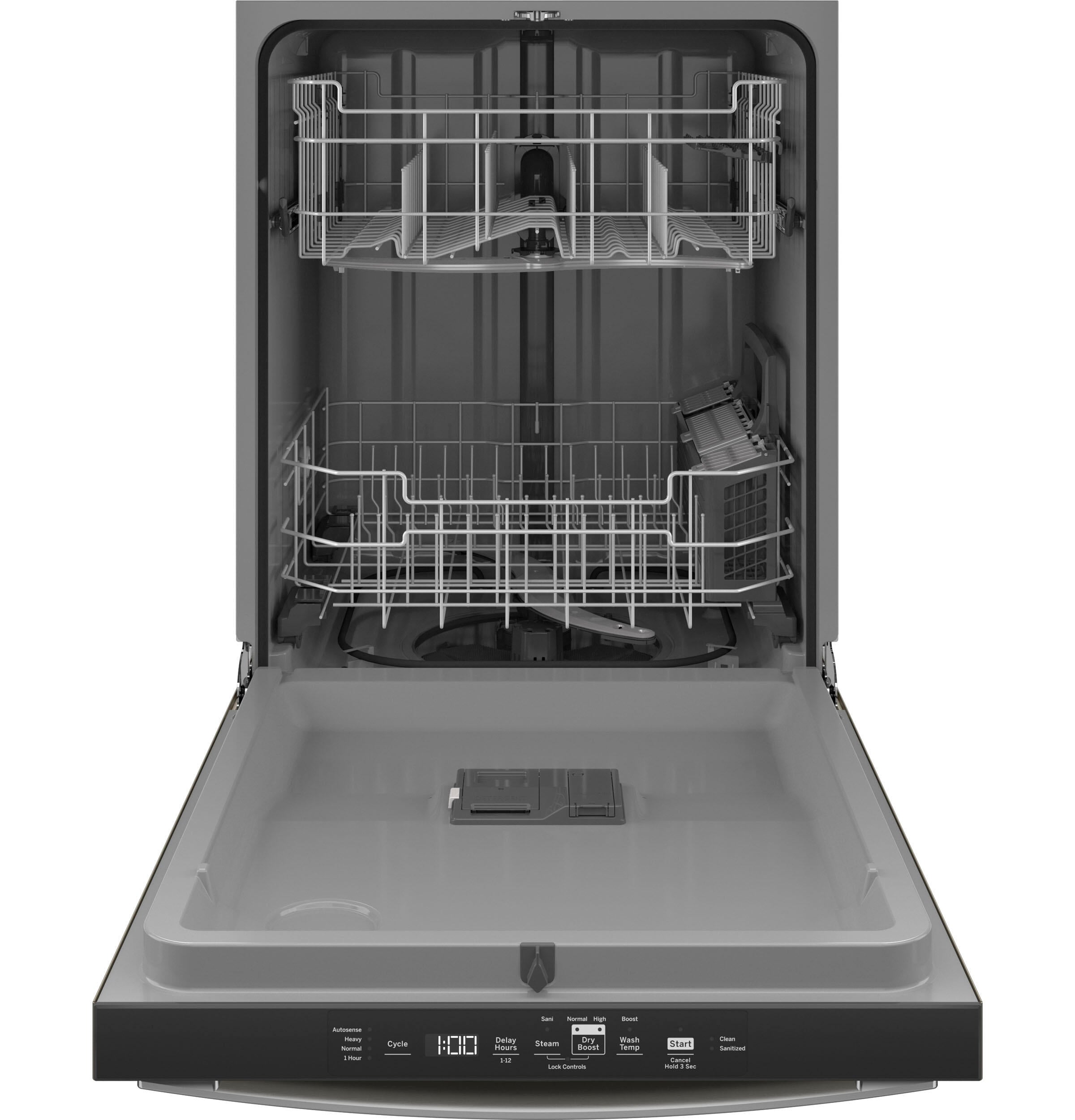 Ge Appliances GDT550PMRES Ge® Top Control With Plastic Interior Dishwasher With Sanitize Cycle & Dry Boost