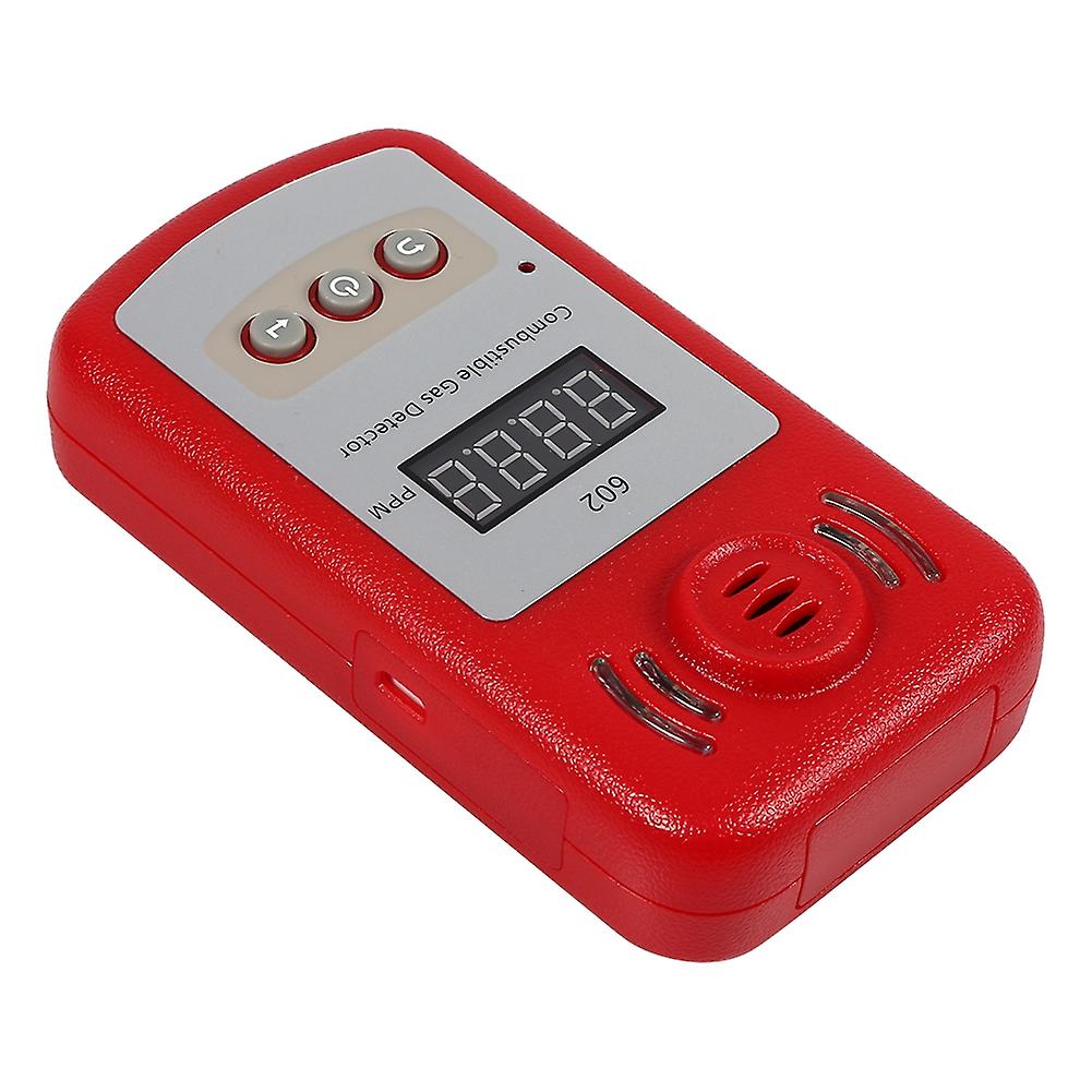 1pc 300-10000ppm Combustible Natural Gas Methane Leak Detector With Sound Alarm and Light Flash