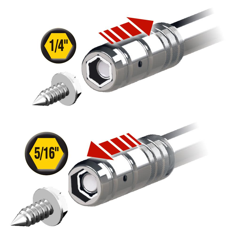 8-in-1 Slide Driver Screw/Nutdriver ;