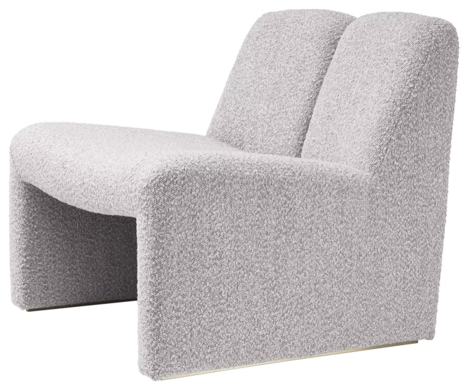 Contemporary Boucle Accent Chair  Eichholtz Macintosh   Contemporary   Armchairs And Accent Chairs   by Oroa   Distinctive Furniture  Houzz