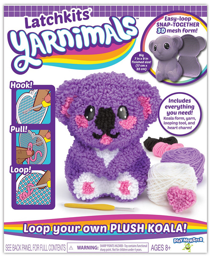 PLAYMONSTER LatchSets Yarnimals Koala Toy