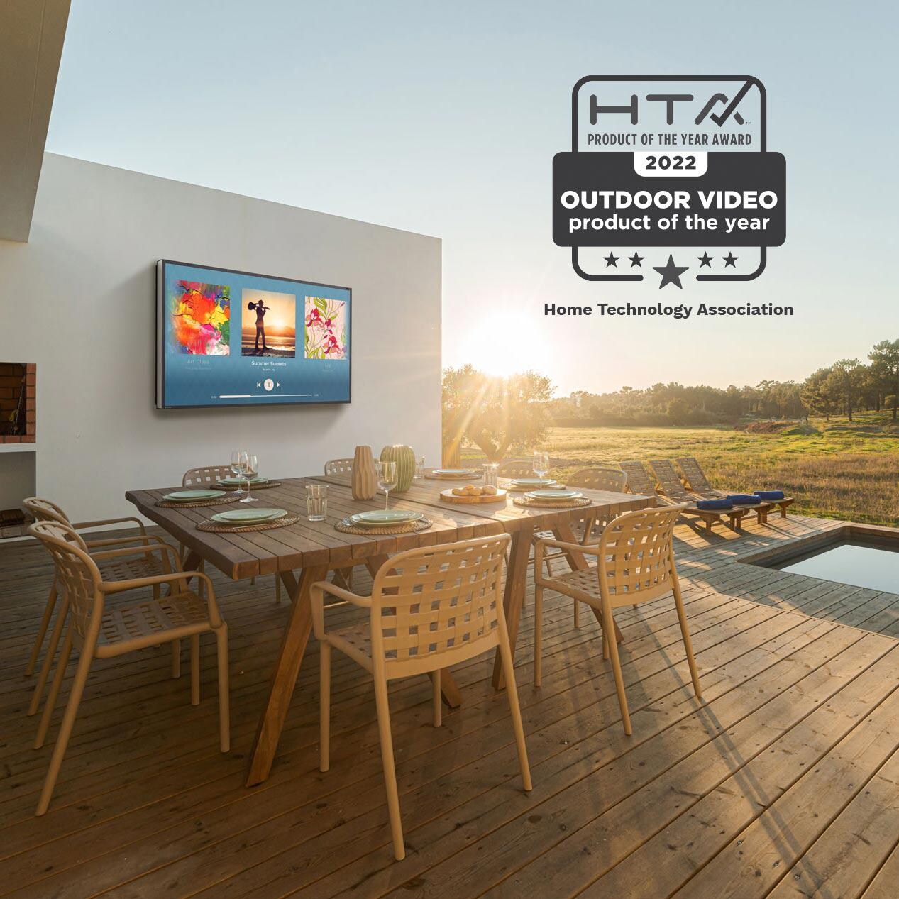 Seura Full Sun Series 65andPrime; 4K LED HDR Outdoor TV