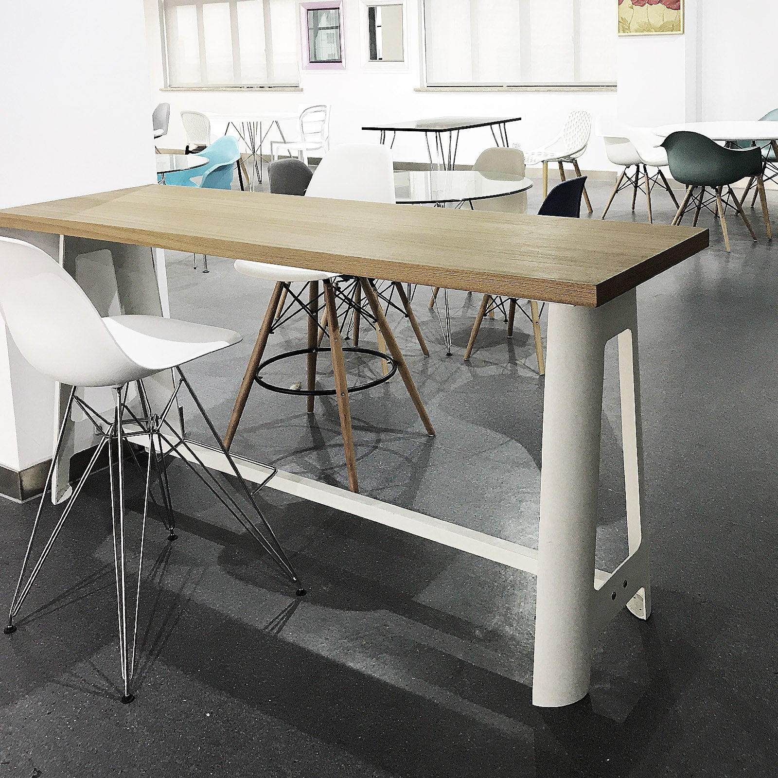 Industrial Long Bar Table Gt-304-Wn