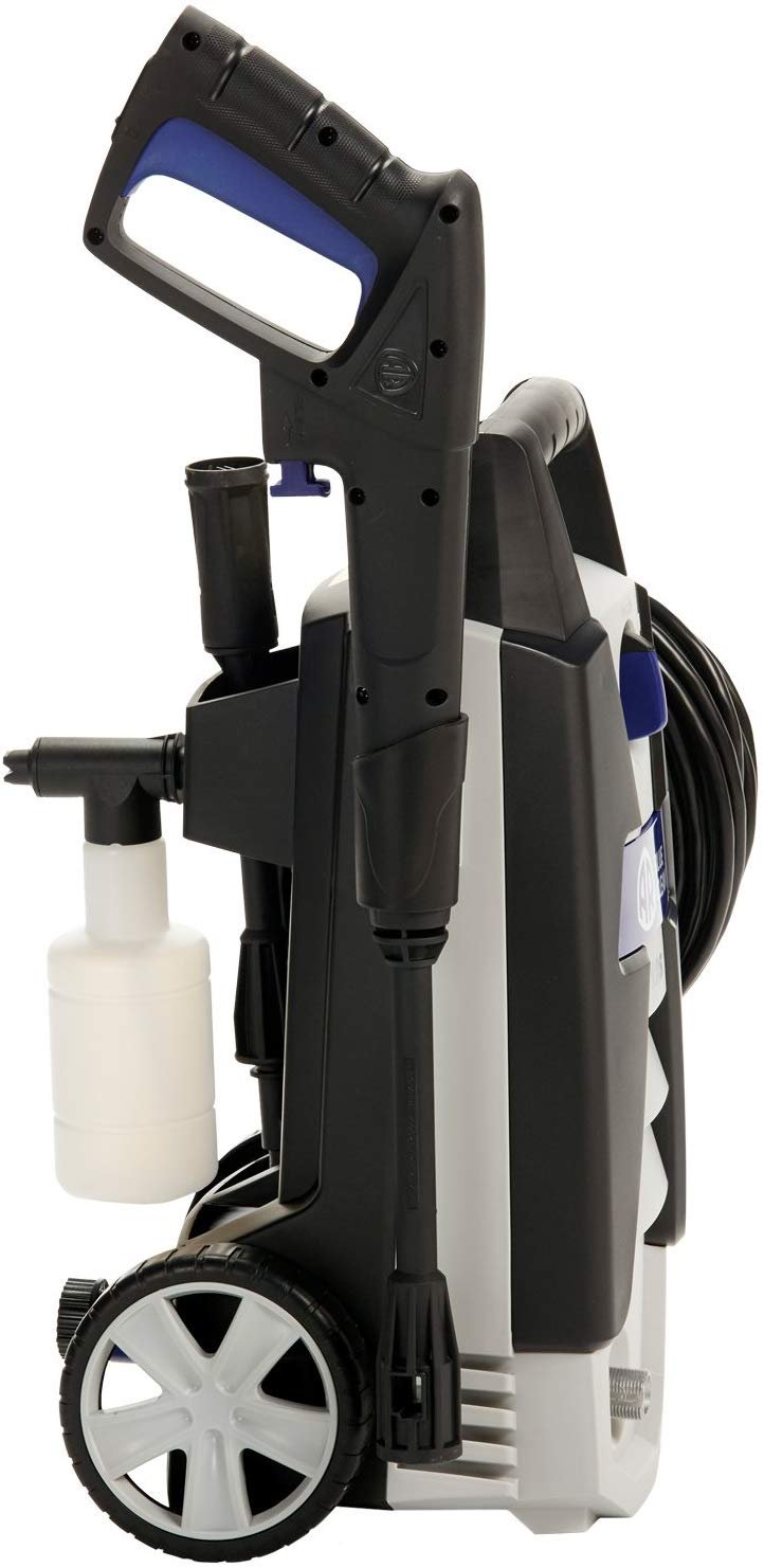 Annovi Reverberi, AR112S AR Blue Clean, 1, 500 psi Electric Pressure Washer, Nozzles, Spray Gun, Wand, Detergent Bottle & Hose