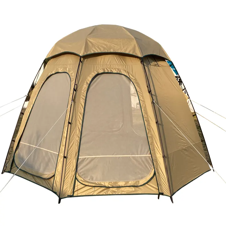 Octagonal spherical tent Outdoor camping equipment high top large space waterproof and windproof tent