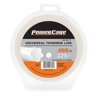 Powercare Universal Fit .095 in. x 125 ft. Gear Replacement Line for Gas and Select Cordless String Grass TrimmerLawn Edger 17361