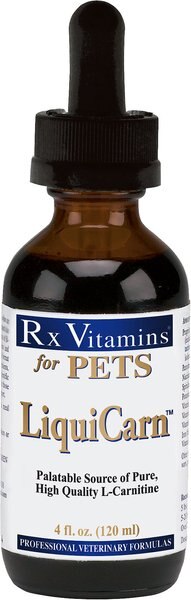 Rx Vitamins LiquiCarn Liquid Heart Supplement for Cats and Dogs