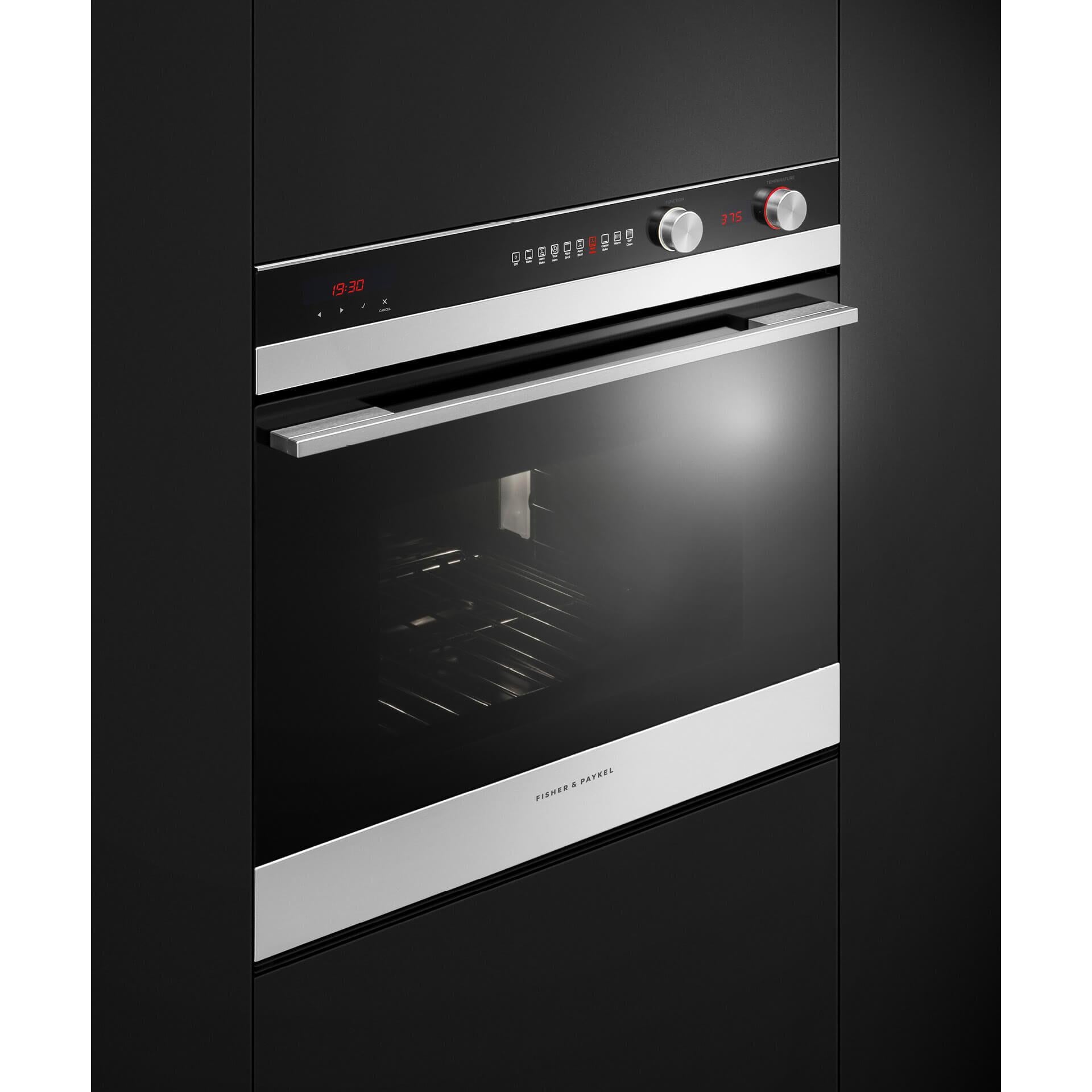 Fisher & Paykel 30-inch, 4.1 cu. ft. Built-in Single Wall Oven with AeroTech? Technology OB30SCEPX3 N