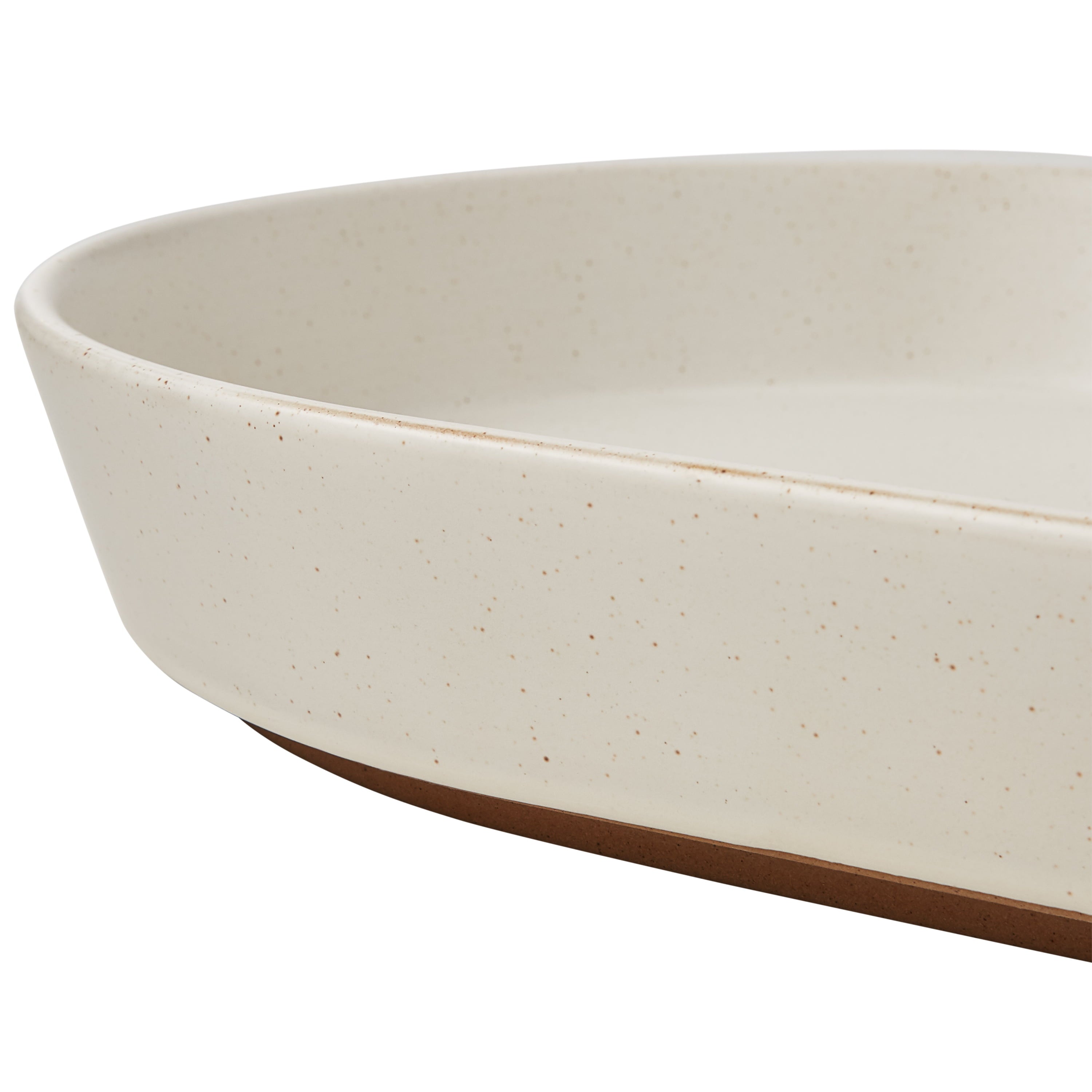 Better Homes & Gardens Cream Large Oval Serve Tray by Dave and Jenny Marrs