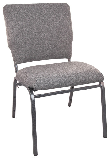 Advantage Charcoal Gray Multipurpose Church Chairs   18.5 in. Wide   Contemporary   Dining Chairs   by Pot Racks Plus  Houzz