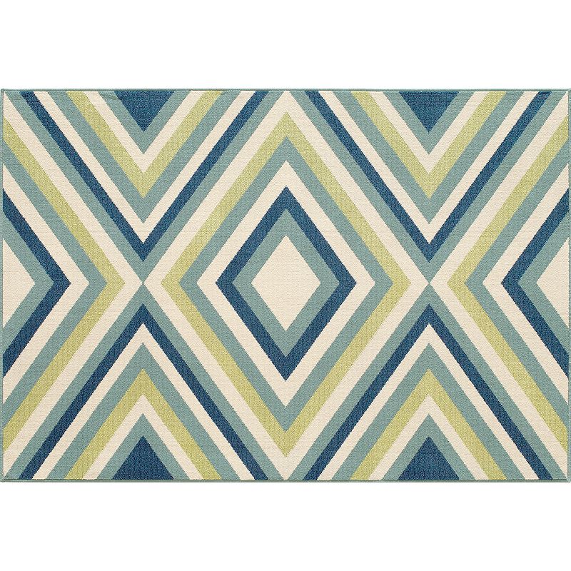 Momeni Baja Zigzag Indoor Outdoor Rug