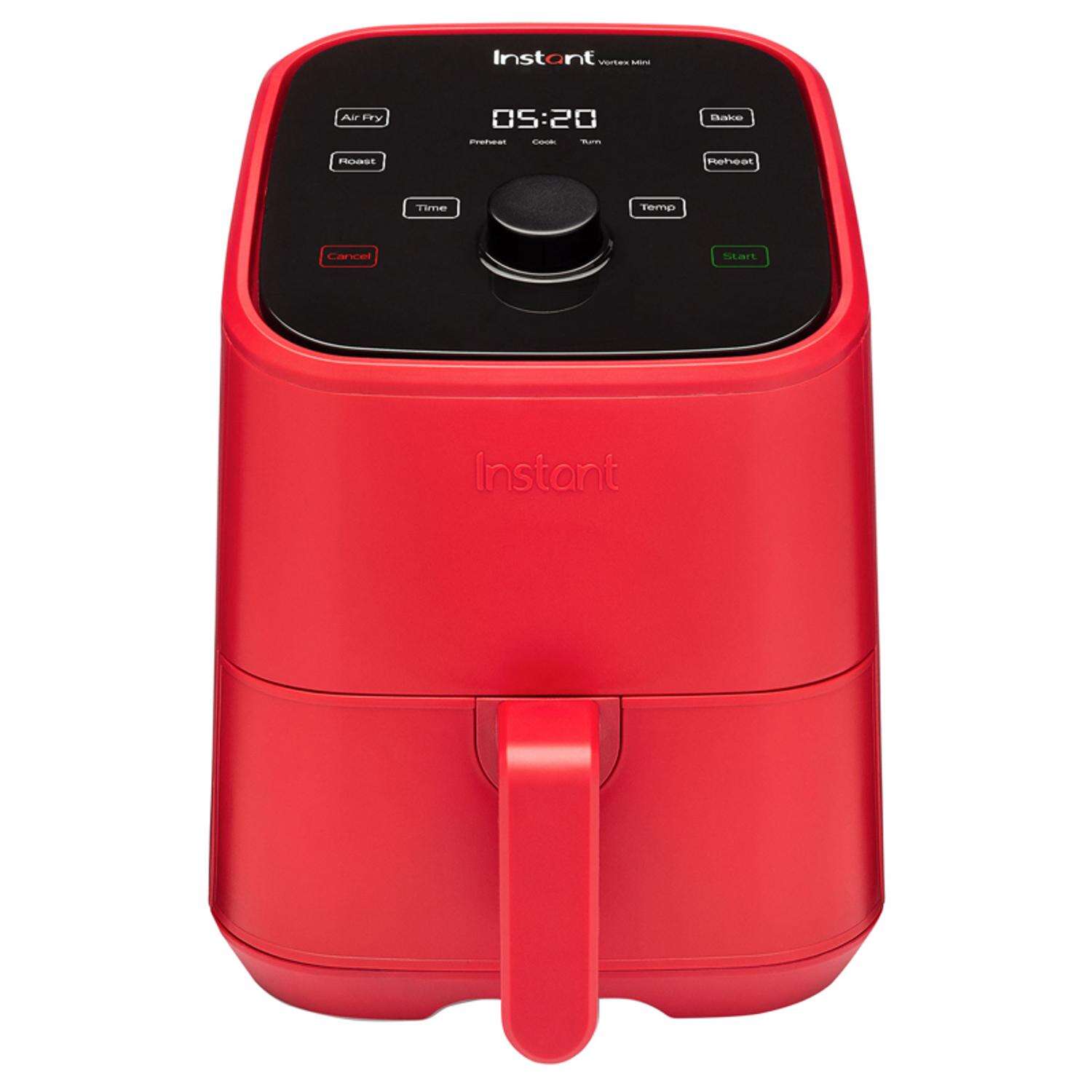 Instant Vortex Mini Red 2 qt Programmable Air Fryer