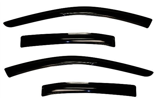 AVS 10-18 Ford Taurus Ventvisor Outside Mount Window Deflectors 4pc - Smoke