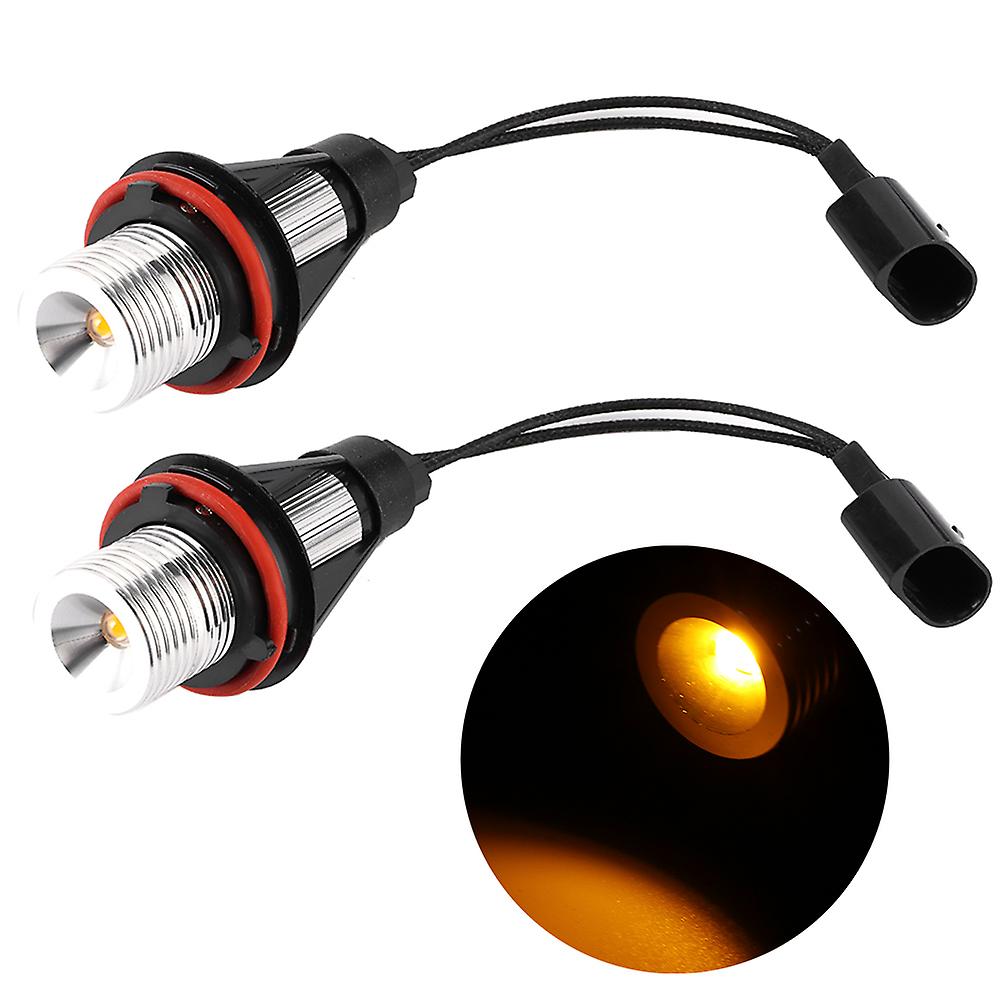 2pcs 6000k 720lm Led Light Auto Car   Angel Eyes Halo Rings Lamp Fit For E39 E53 E60 E63 E64