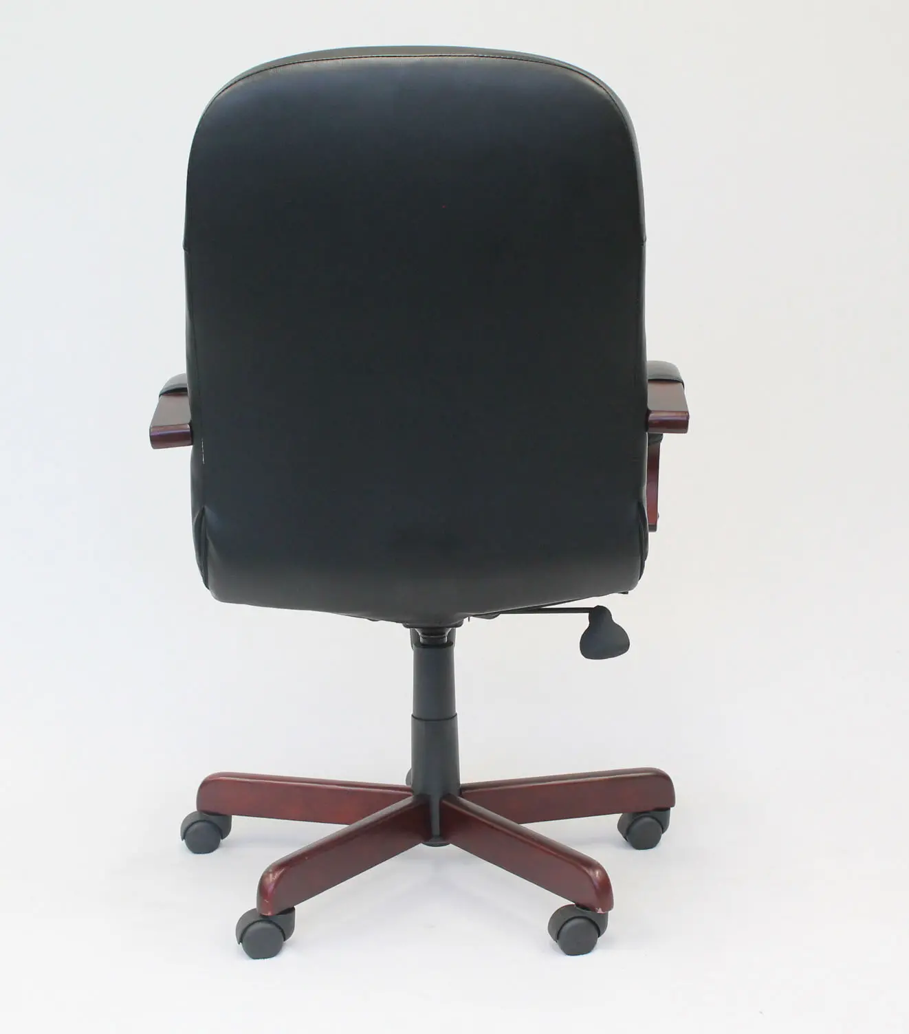 LeatherPlus Black Office Chair