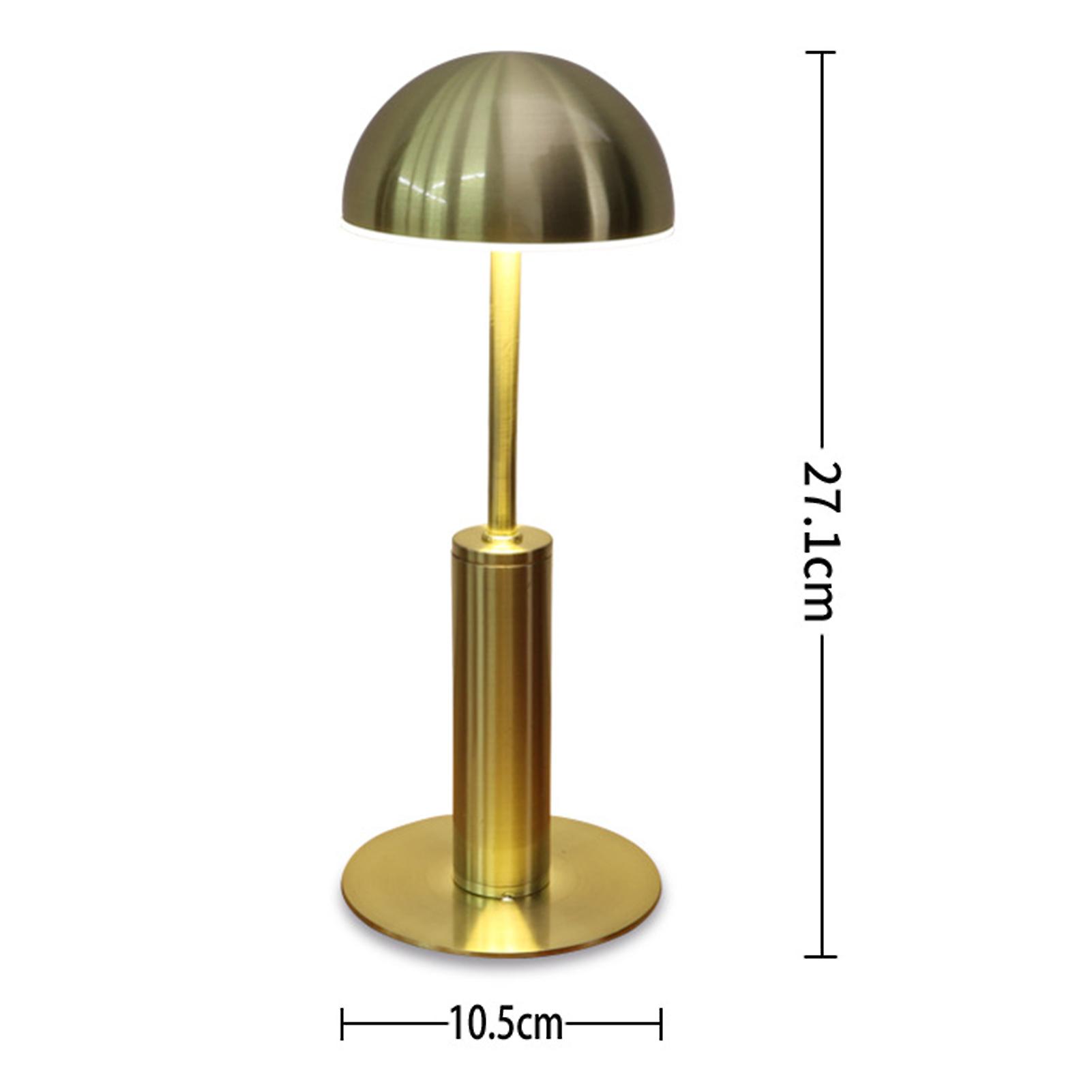 Led Rechargeable Bar Table Lamp Modern Simple Atmosphere Night Light Top Tap Switch Three Gears No.293858