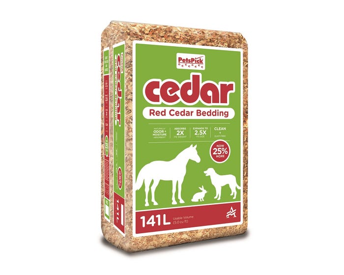 Cedar Shavings， 20 lb.