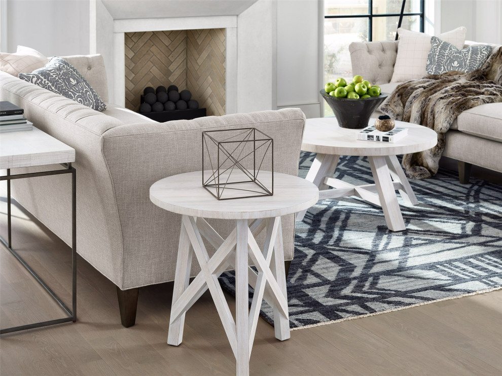 Modern Farmhouse Cricket Table   Farmhouse   Side Tables And End Tables   by Universal Furniture Company  Houzz