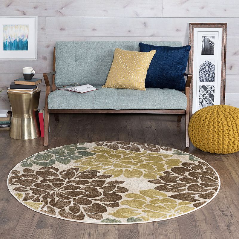 KHL Rugs Molly Transitional Floral Rug