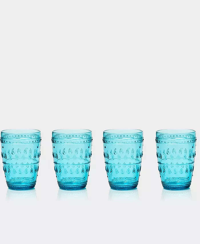 Euro Ceramica Fez Highball Glasses Set of 4